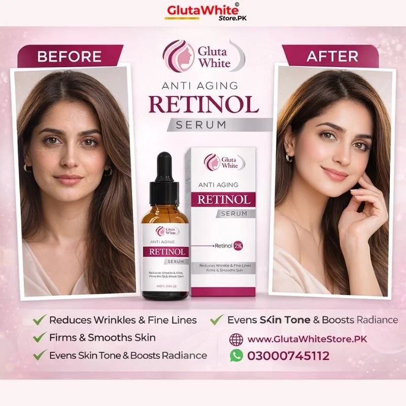 Gluta White Anti Aging Serum in Pakistan Gluta White Anti Aging Serum in Pakistan