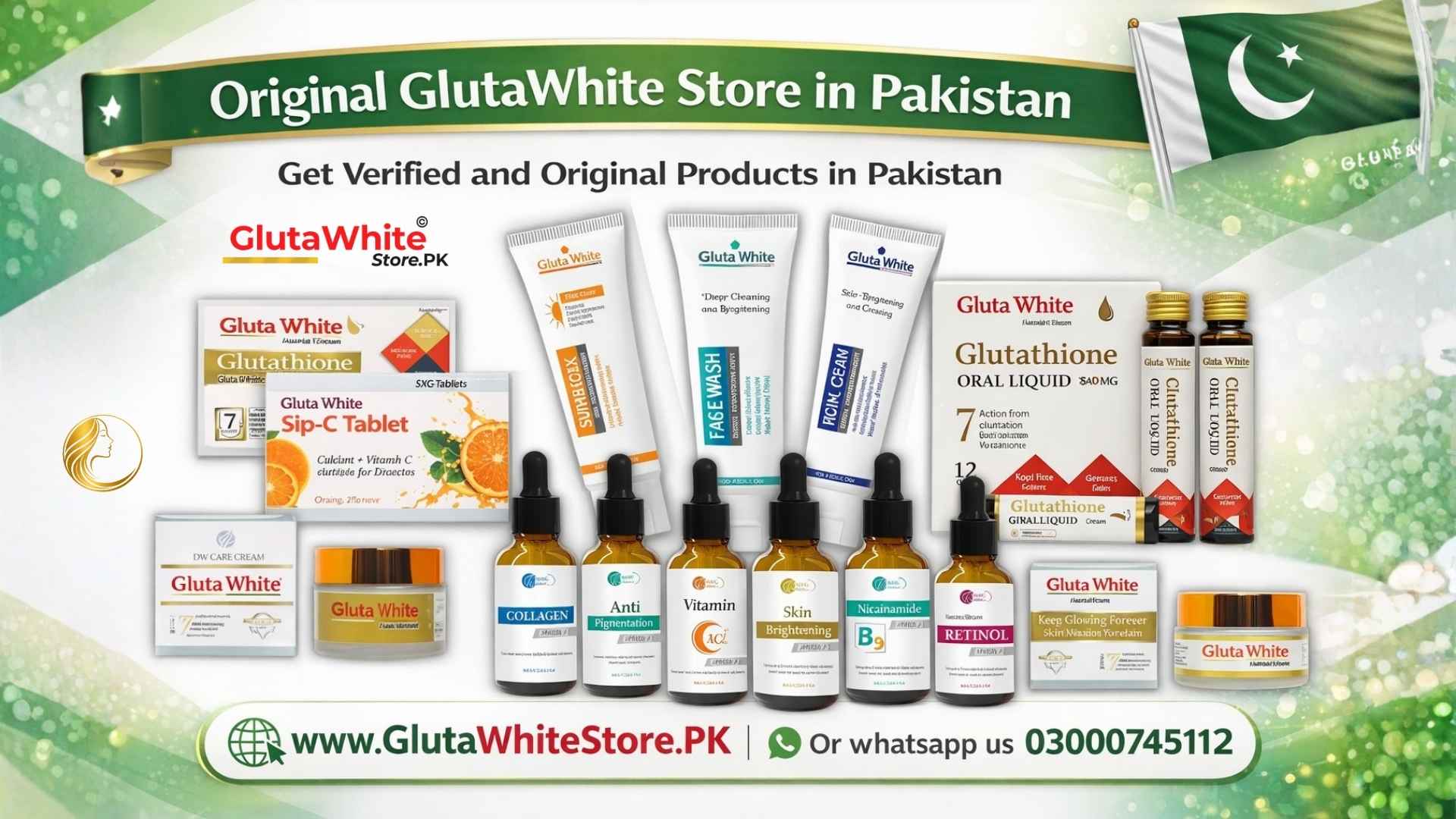 GlutaWhiteStore.PK Official And Original Gluta White Products in Pakistan
