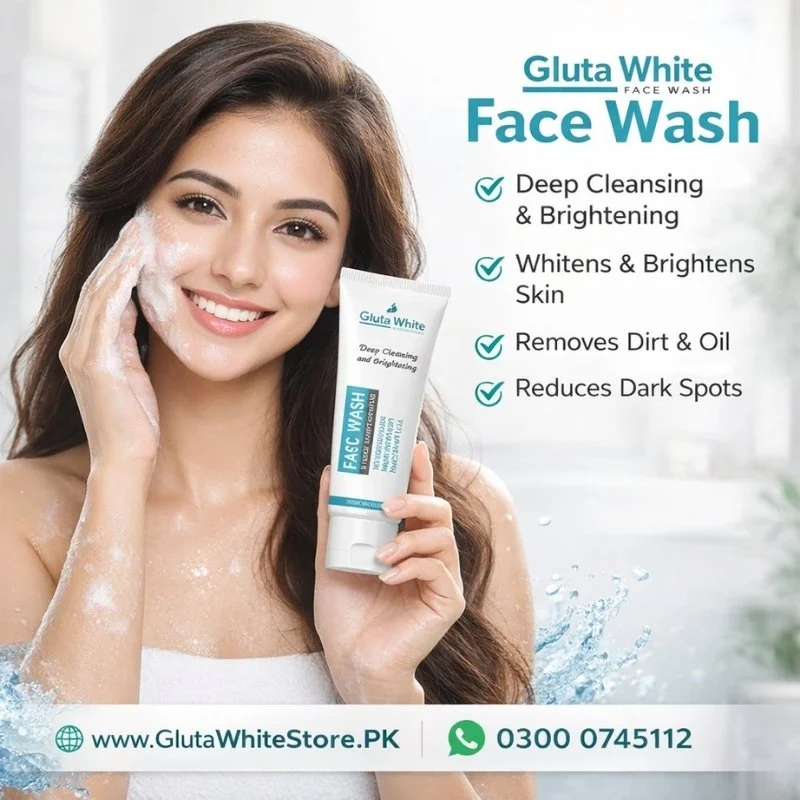 Gluta_white_face_wash_in_Pakistan