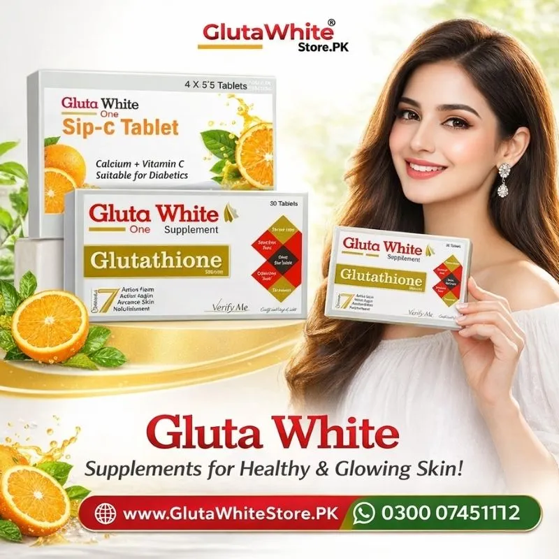 Original Gluta white tablets with verification code in Pakistan